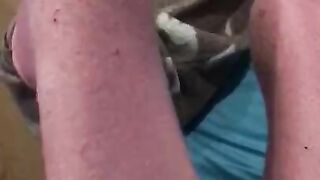 Fat load on pink socks