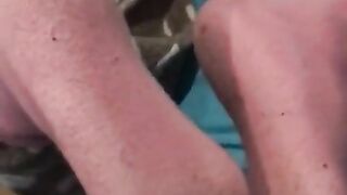 Fat load on pink socks