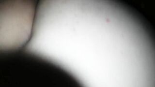 Riding white ass hold on tight