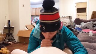 Heather Kane Surprised By Huge Cum Load from College Cock!