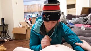 Heather Kane Surprised By Huge Cum Load from College Cock!