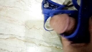 Jerking in Step Daughter's dirty panty