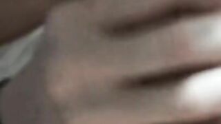 Extreme super close up with cum in mouth in the end