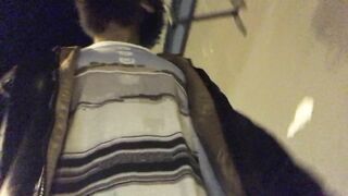 walking around Italy Public with Cock and Balls out - Rock Mercury