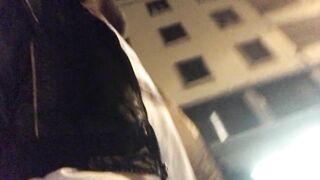 walking around Italy Public with Cock and Balls out - Rock Mercury