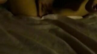 I masturbate with my fingers and dildo while my boyfriend films