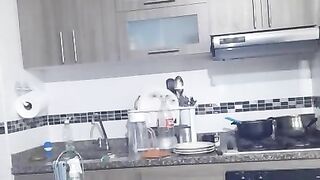 I show my sexy body at home