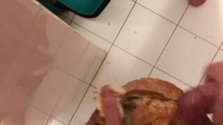 fucking bread with cum