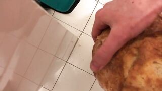 fucking bread with cum