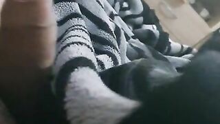 Step mom won't Stop even after step son Cum - great handjob