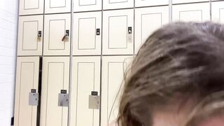 after gym ass showing ass and pussy