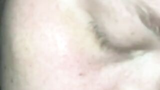 Bbw sucks on my cock