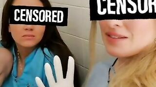 Teaching the new intern how to extract a sperm sample from a doner! Real registered nurses