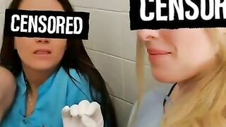 Teaching the new intern how to extract a sperm sample from a doner! Real registered nurses