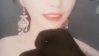 Hot Asian girl facial cumshot