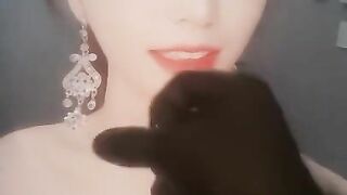 Hot Asian girl facial cumshot