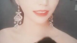 Hot Asian girl facial cumshot