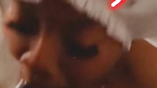 Sucking him before my golden shower