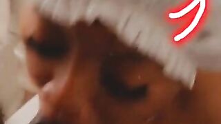 Sucking him before my golden shower