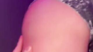 Hot blonde gives him a bj until creampie while getting fingered