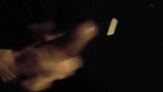 Public jerking in parking lot