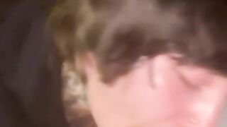 Sucking black willy after he already nutted, funny ending