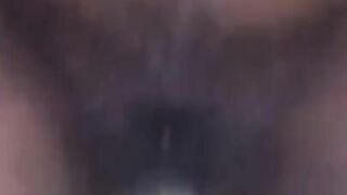 GG Melons riding dildo on toilet