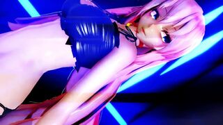 【MMD】Cat lingerie Luka - Crazy【R-18】