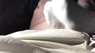 feetfuck in gray socks