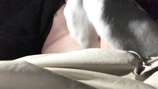 feetfuck in gray socks