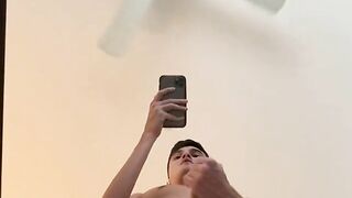 POV Jock Jerk off and Huge Cumshot