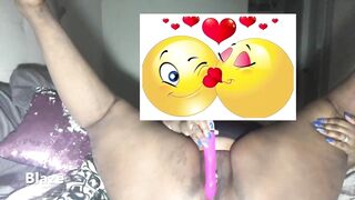 Watch momma play with my toy