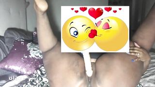 Watch momma play with my toy