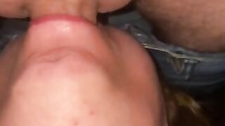 Wife gets throat fucked