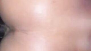 Ebony GF Fucking While Parents are home