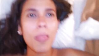 Cover my face with hot sticky cum!