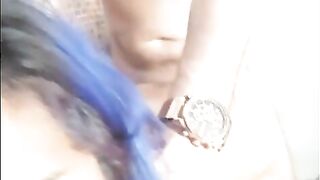 Fucking E-Girl Nynna Butterfly's Pussy Hard in the Office and Cumming in Your Mouth