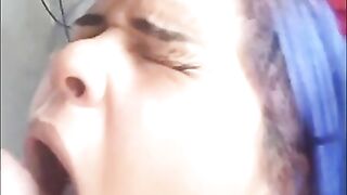 Fucking E-Girl Nynna Butterfly's Pussy Hard in the Office and Cumming in Your Mouth