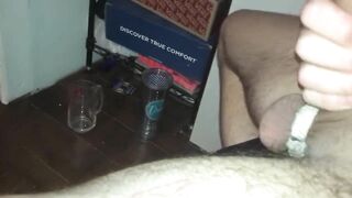 Struggling to take off my boxers