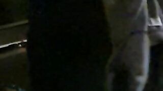 Step mom with huge massive ass get fucked through panties by step son without condom