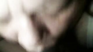 Married BBW sucking BBC while her husband at work