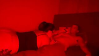 LATINA GIVING SLOPPY HEAD, rough