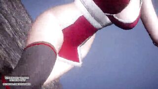 MMD Cold Water May Shiranui Sexy Hot Dance 4K 60FPS