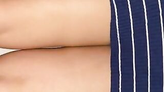 the brunette tinder came from the party and came to my bed to fuck hot