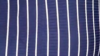 the brunette tinder came from the party and came to my bed to fuck hot