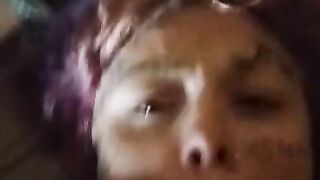 Faceducking homeless girl