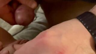 She likes when I cum on her clit.