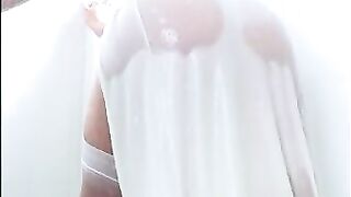 Bathing excited and this happens