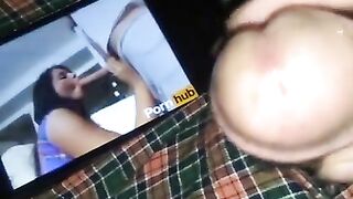 Masturbating To Eva Angelina Part 1