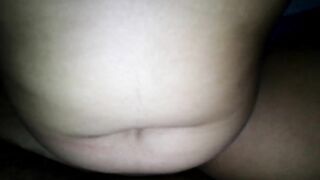 frontal amazon position fuck and sucking his black cock before riding the bbc